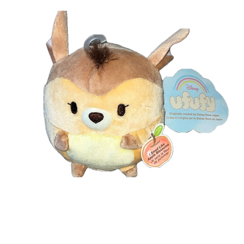 Disney Store Japan Ufufy Bambi Plush Stuffed Animal NWT